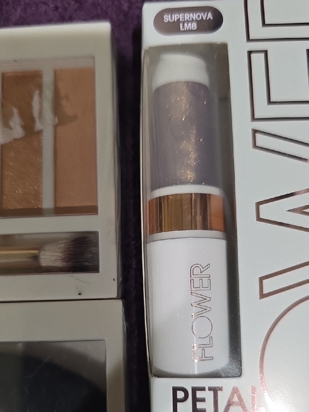 FLOWER Suns Blazing Eyeshadow Palette, Shimmer & Strobe, Petal Pout, 3 Item Bund - Picture 5 of 5